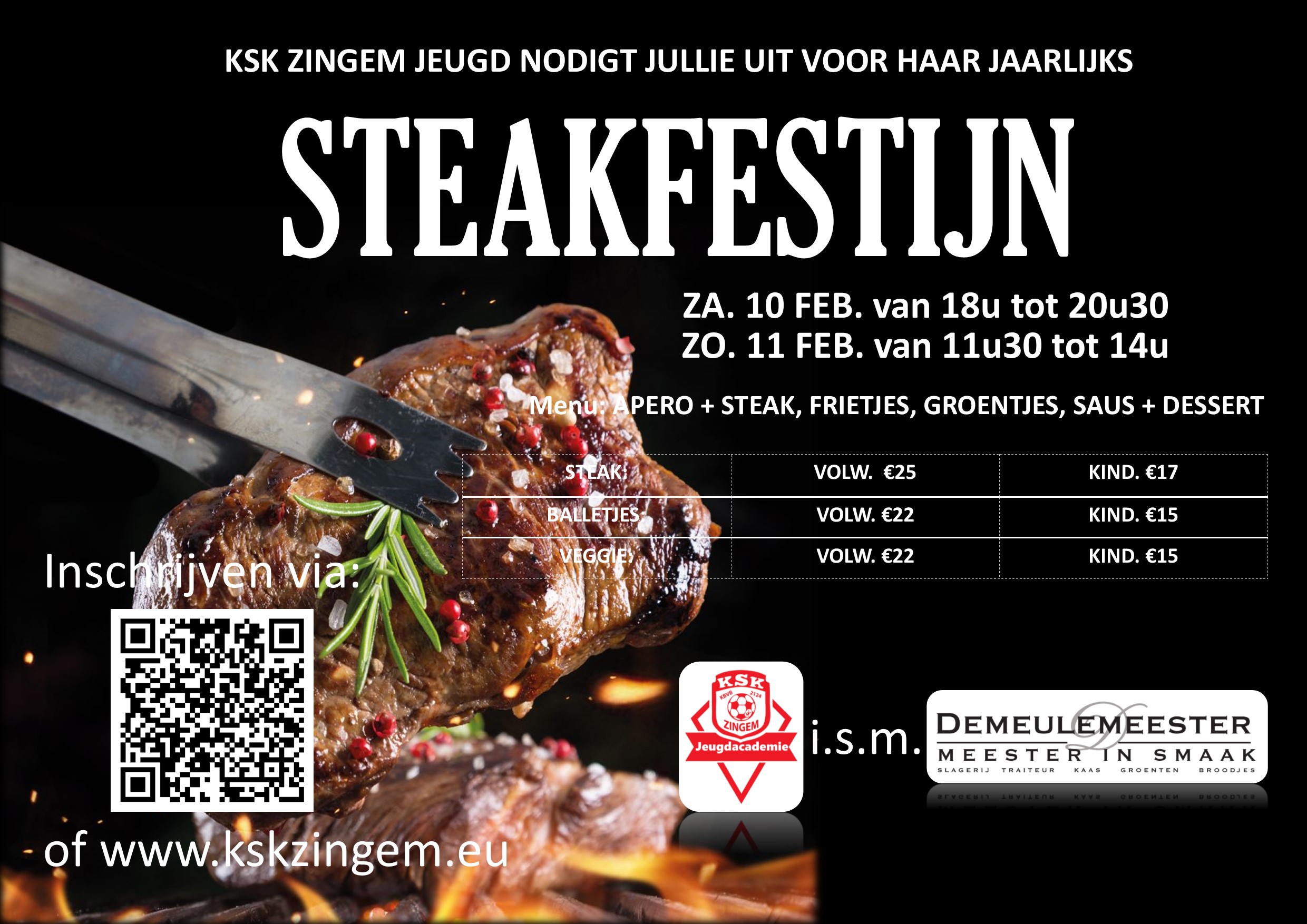 KSK Zingem steakfestijn 2024